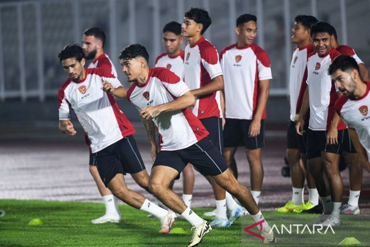 Timnas Indonesia Mulai Latihan Pertama Sebagai Persiapan Melawan Australia